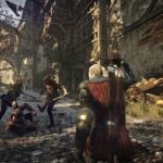 The Witcher 3 Hild Hunt Geralt ferma un aggressione