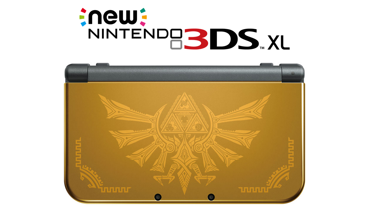 New Nintendo 3DS XL Hyrule Gold Edition