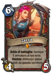 Zarya card