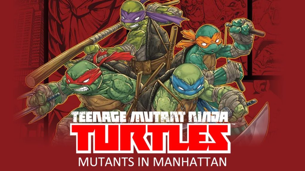 teenage mutant ninja turtles mutant in manhattan logo