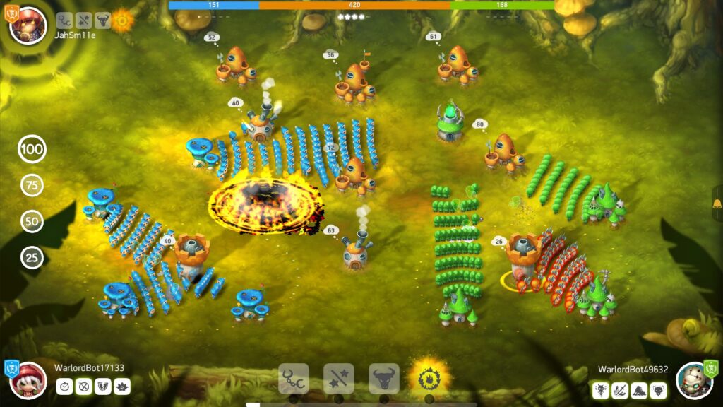 Mushroom Wars 2 Gameplay 01