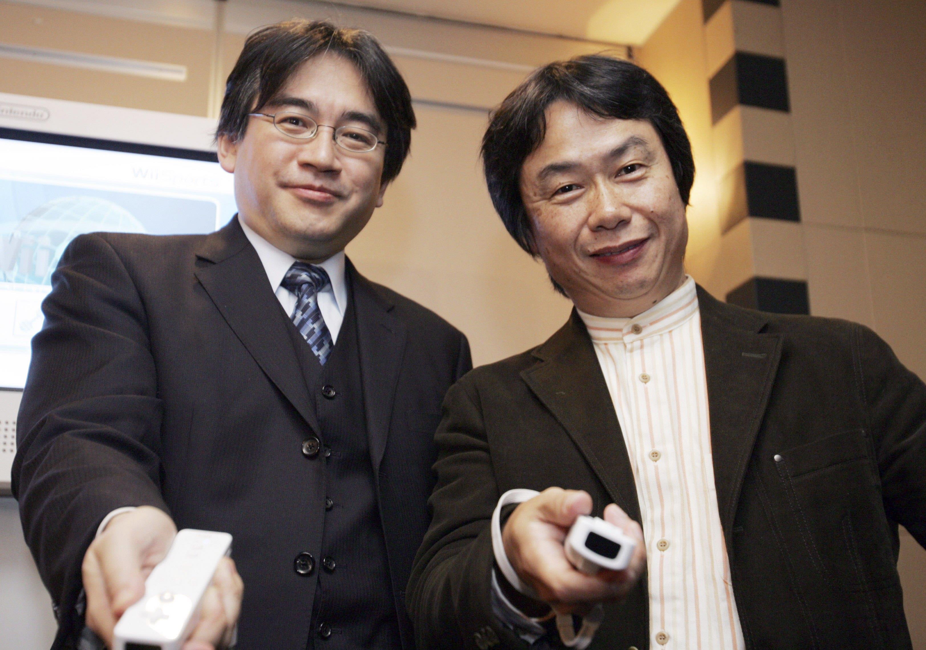 Iwata e Miyamoto