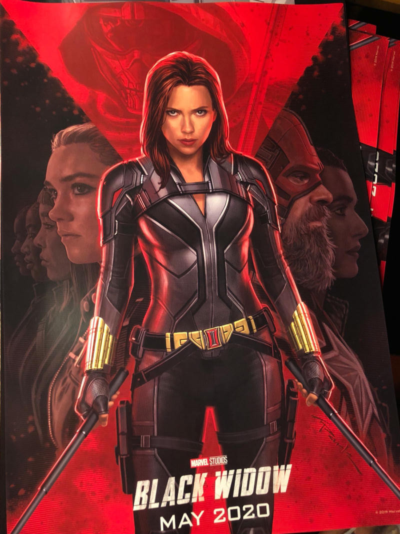 Black Widow - poster concept artwork