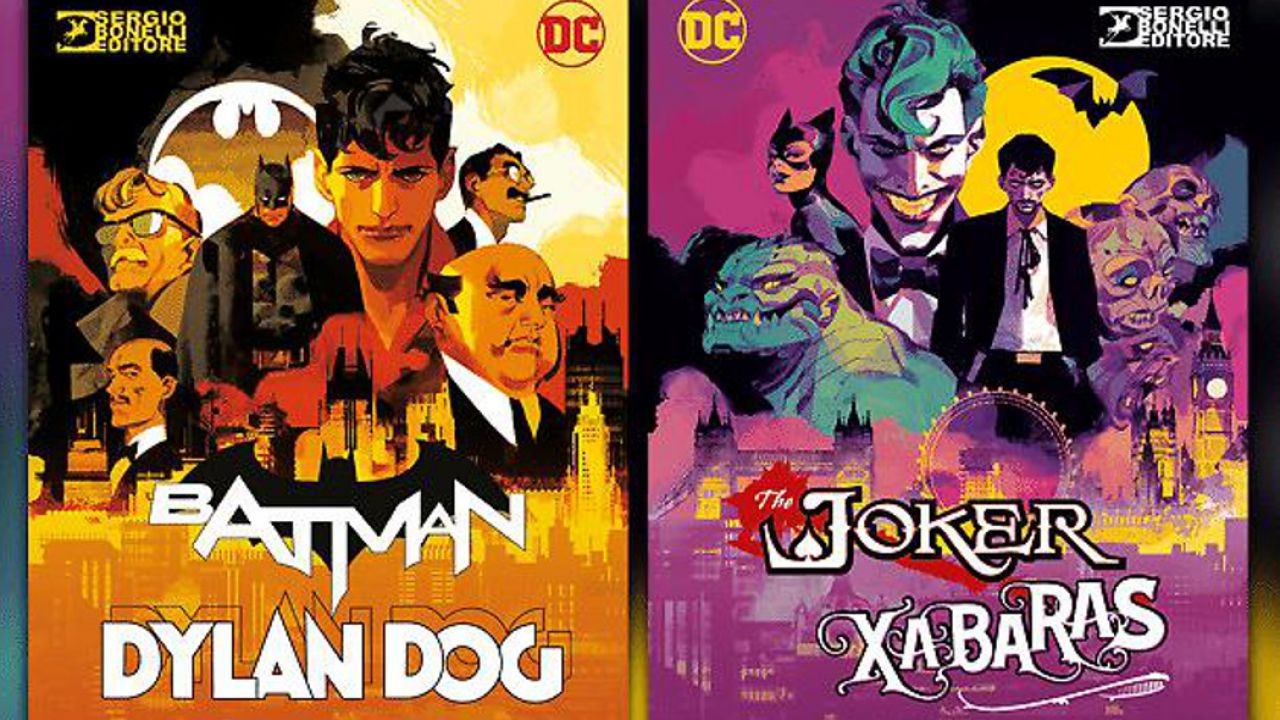 batman dylan dog crossover copertine heroes villains relazioni pericolose