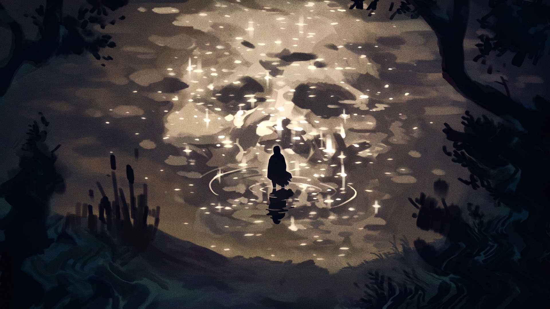 the wanderer frankestin's creature lago