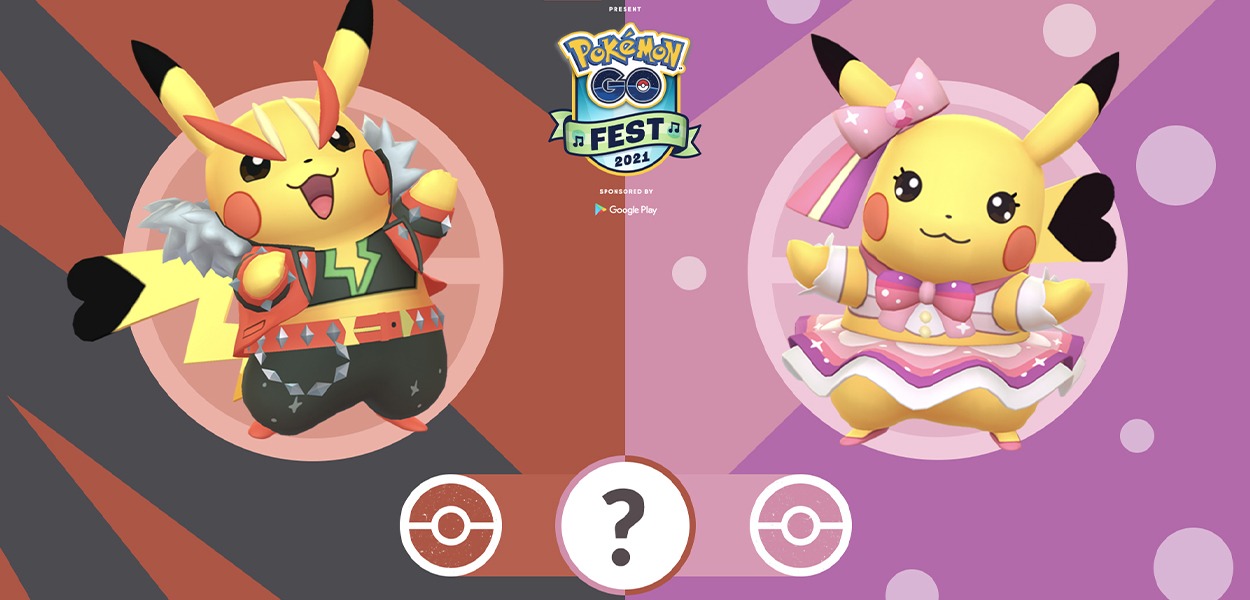 Pokémon GO Fest 2021 scelta Pikachu