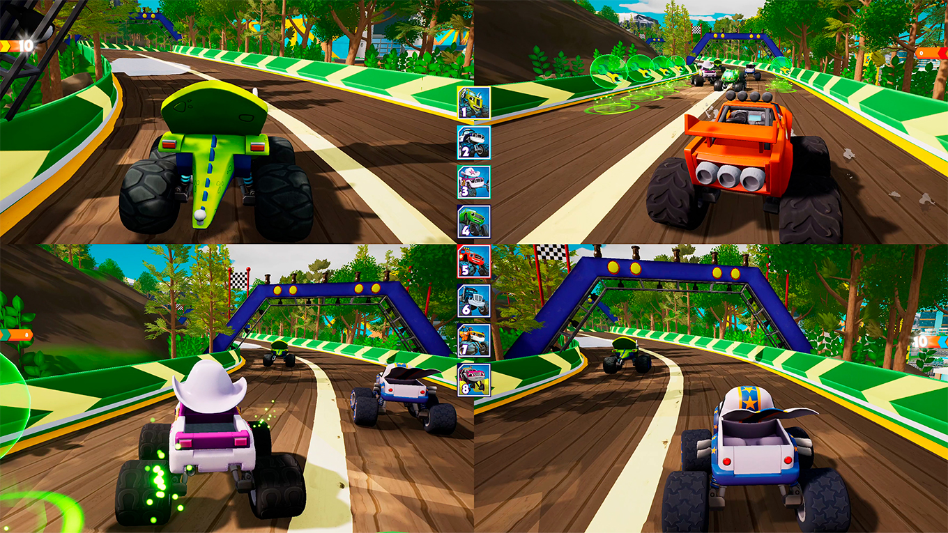 Blaze and the Monster Machines: Axle City Racers anteprima