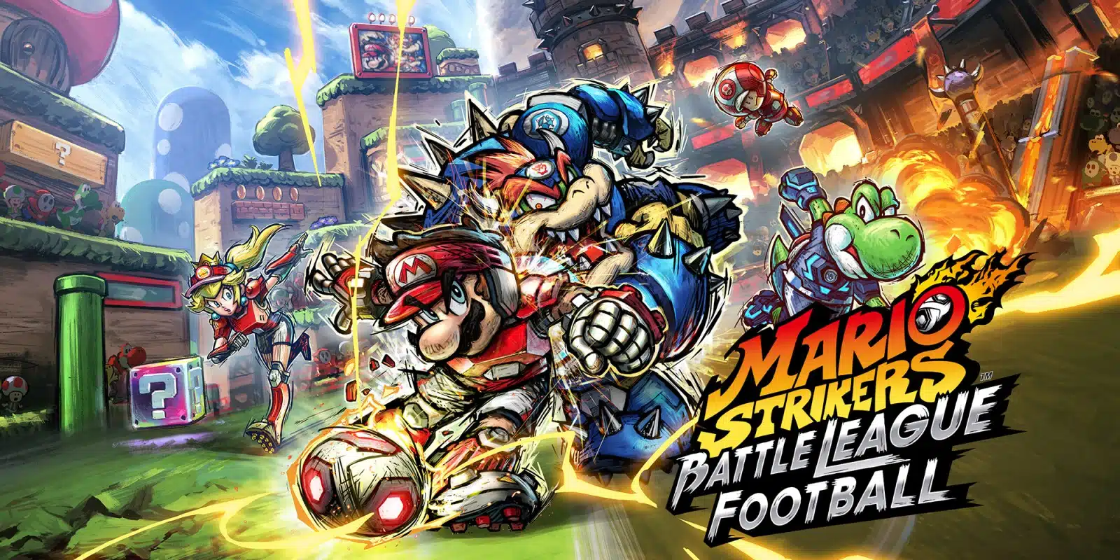 Mario Strikers: Battle League football recensione