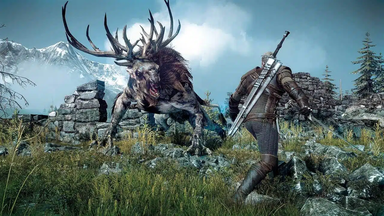 the witcher 3 medaglione animale