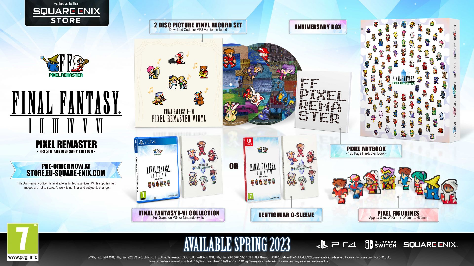 Final Fantasy I-IV Pixel Remaster 